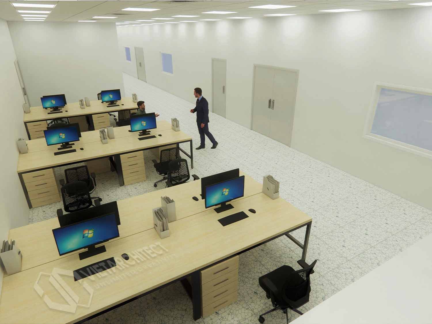 Nội thất phòng tài liệu