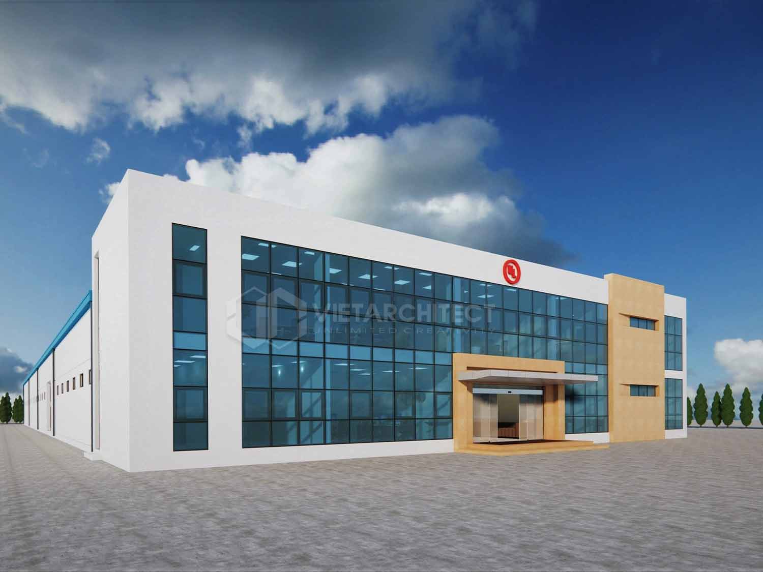 phối cảnh thiết kế phòng thí nghiệm