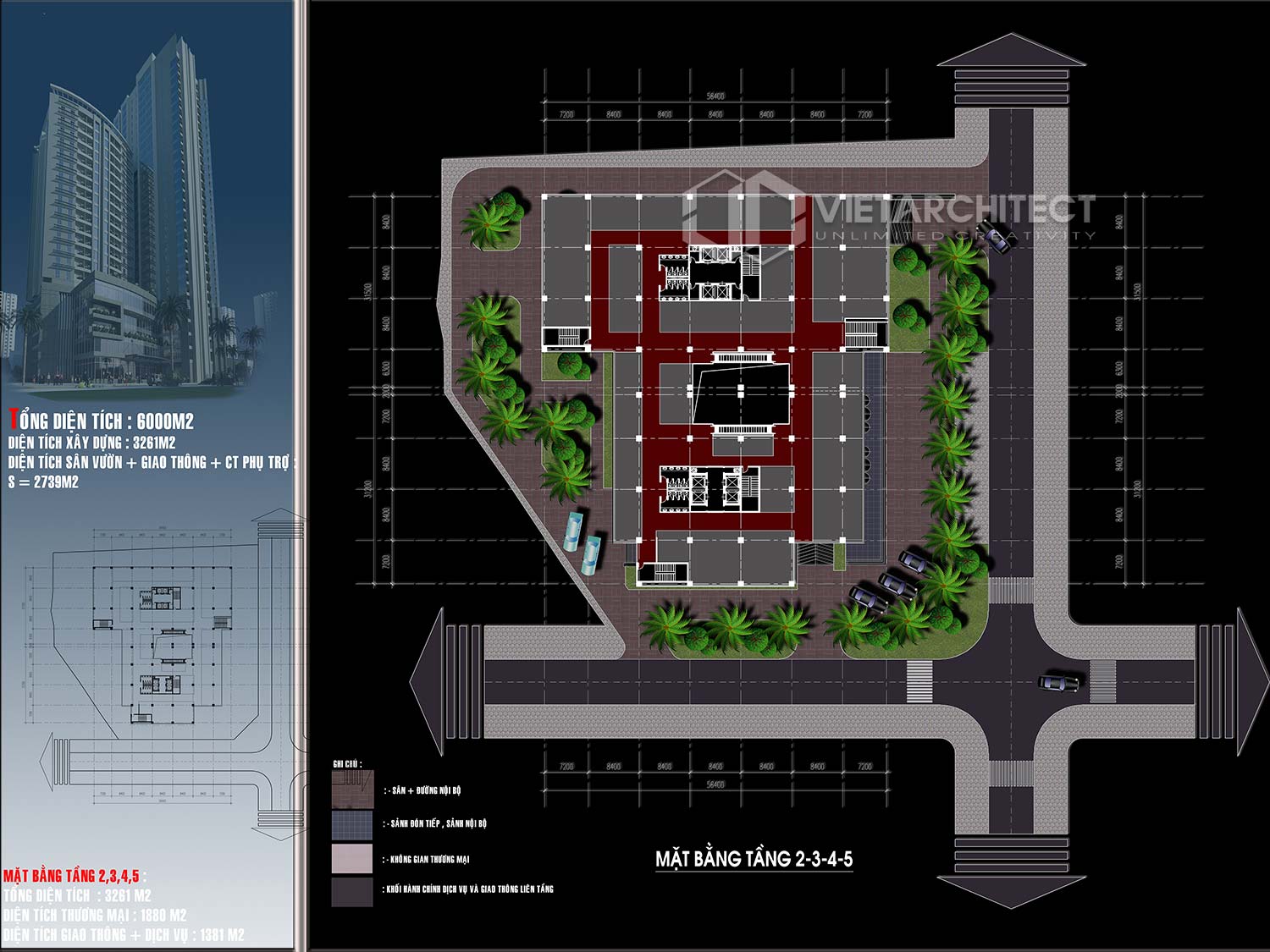 thiết kế chung cư cao cấp green life tầng 2-5