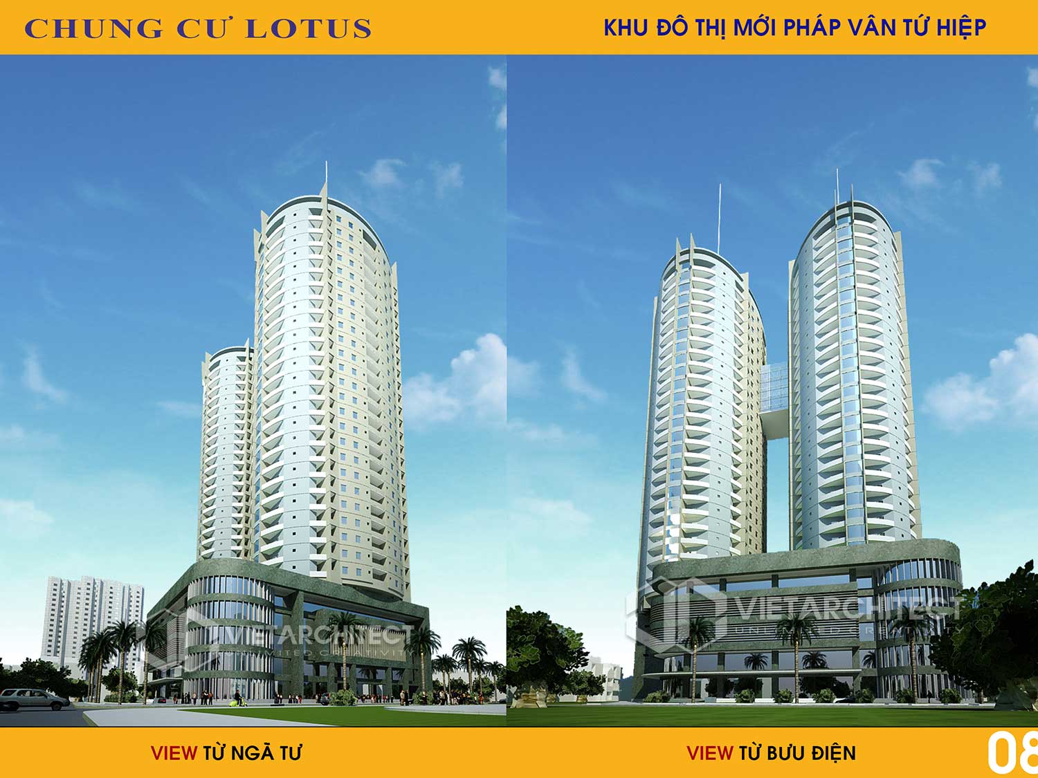 thiết kế chung cư cao cấp lotus