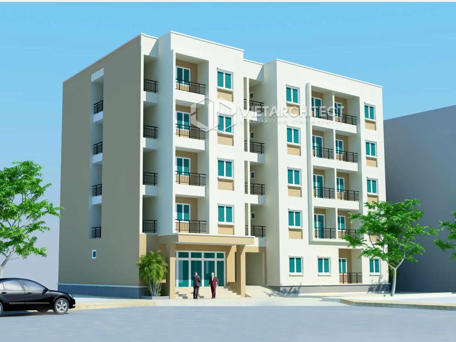 Thiết kế chung cư thu nhập thấp 