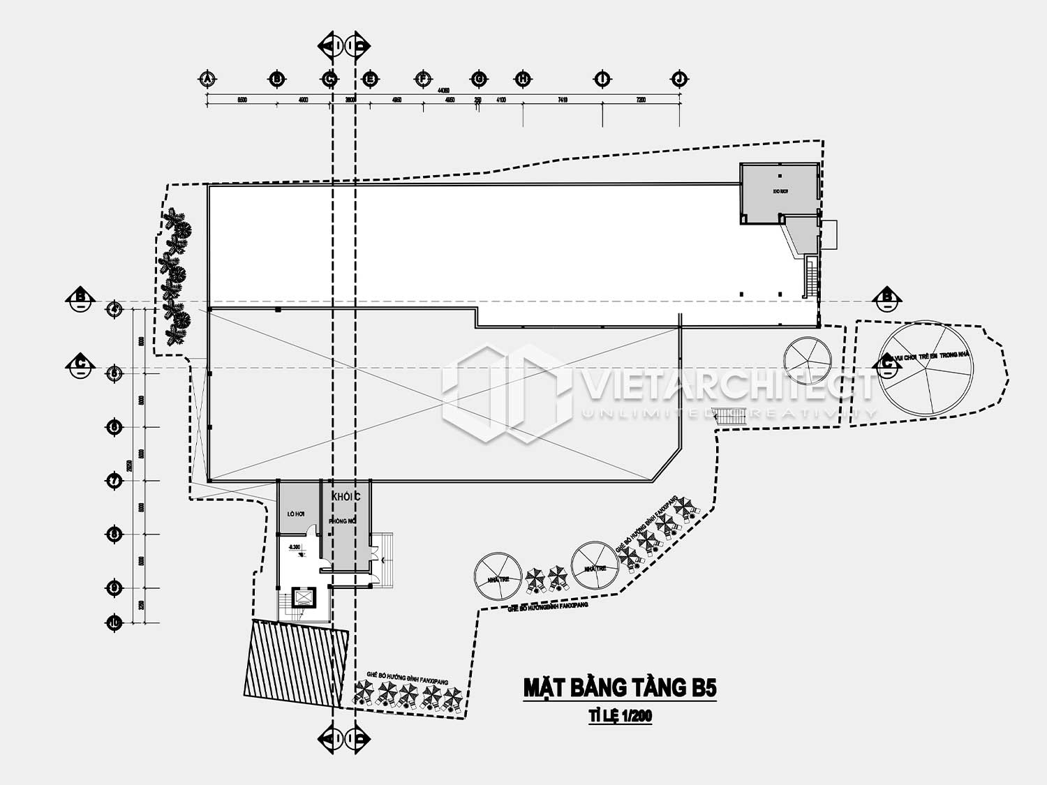 thiết kế khách sạn bamboo sapa tầng b5