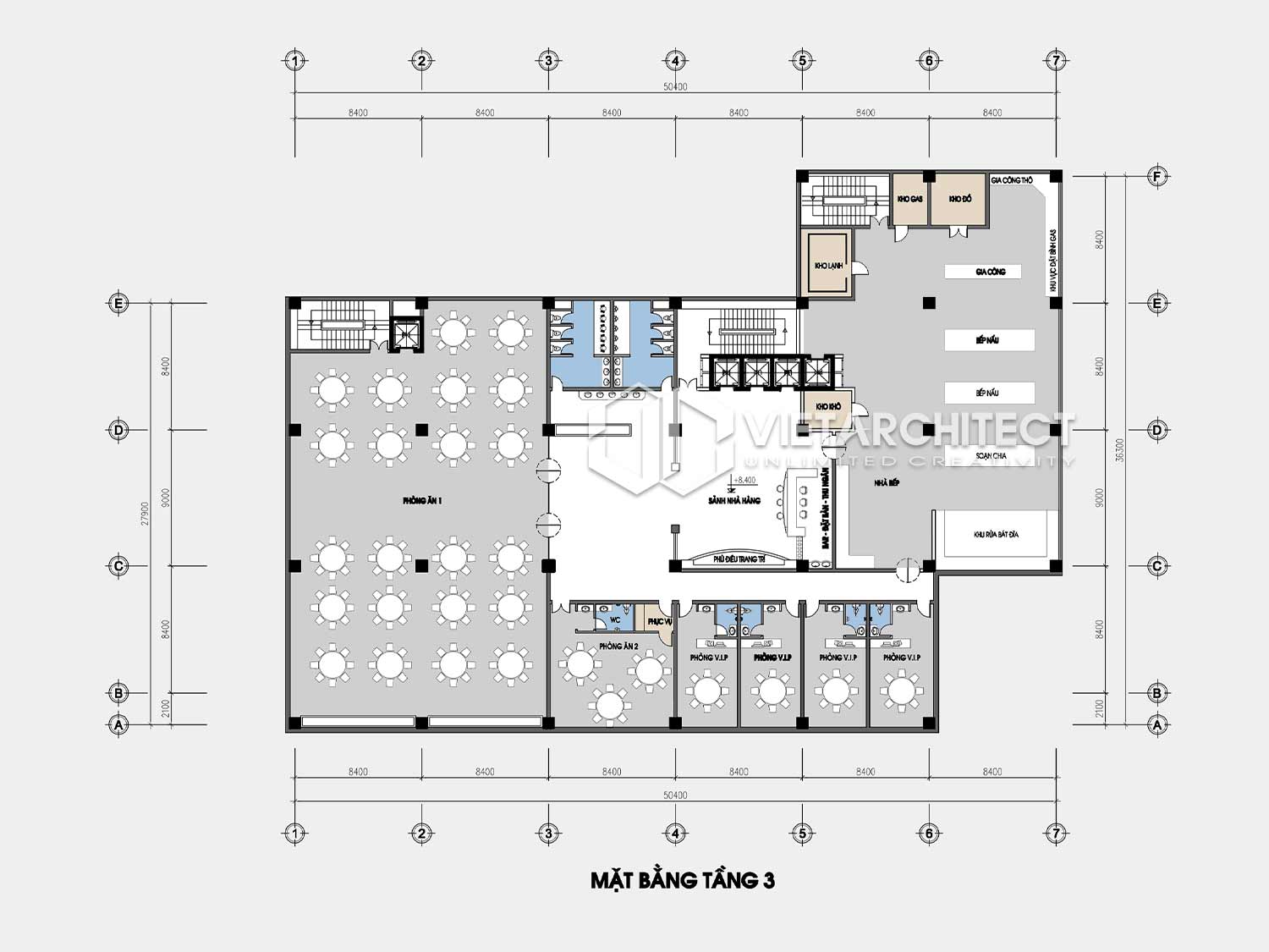 thiết kế khách sạn san hô đỏ tầng 3