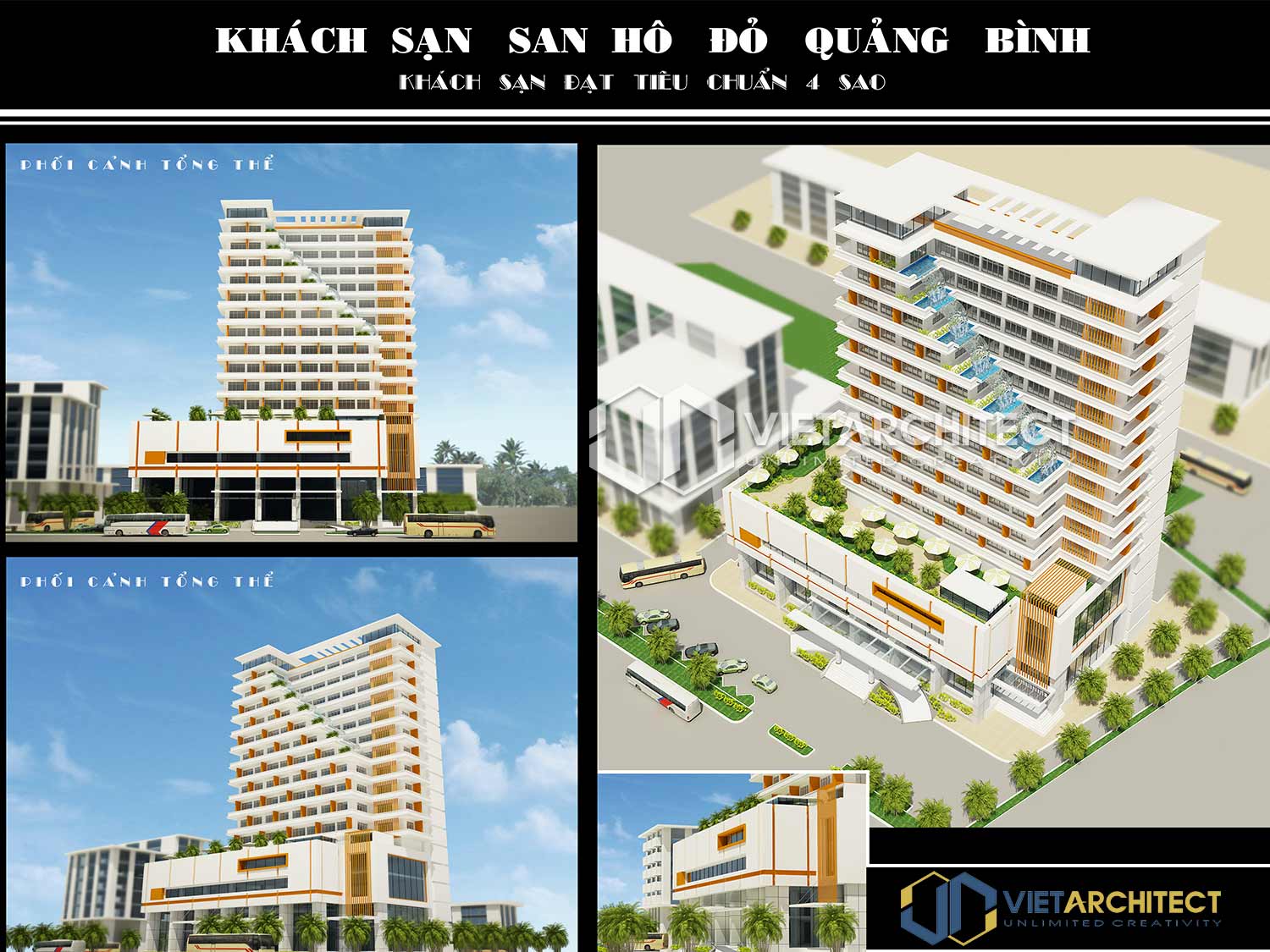 thiết kế khách sạn san hô đỏ