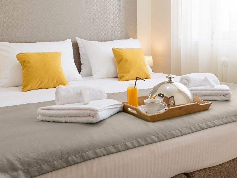 thiết kế kiến trúc khách sạn thoải mái, tiện nghi