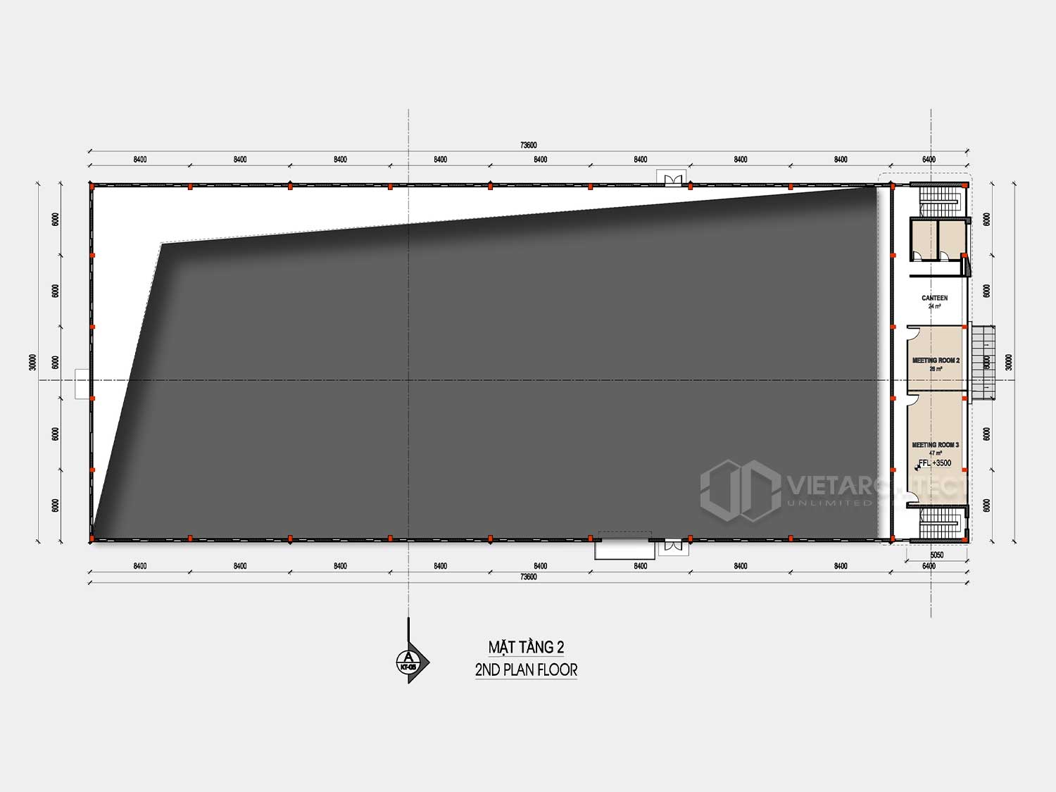 thiết kế phòng thí nghiệm tầng 2
