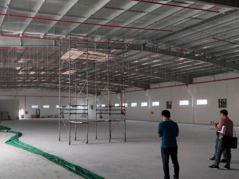 thực tế xây dựng nhà xưởng kết cấu thép