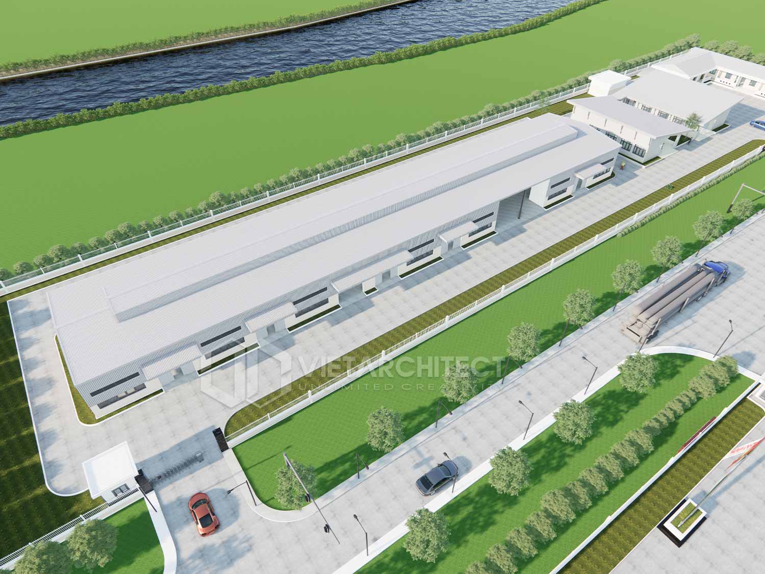 Nhà máy sản xuất nông sản